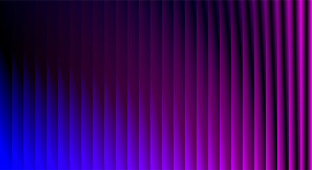 Abstract vertical lines of purple and blue light creating a digital background