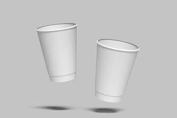 Blank coffee cup mockup 