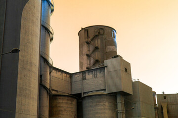 Cement Manufacturing Plant in Urban Industry