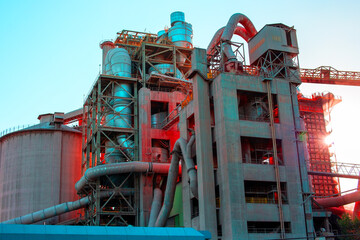 Heavy Industry Architecture at Cement Plant