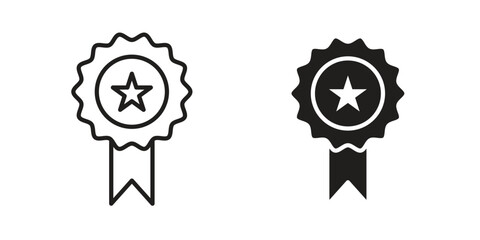 Badge icon concept vector illustration. logotype icon designs