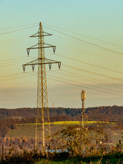 Hochspannungsmasten