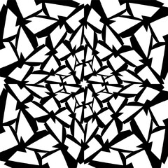 kaleidoscope pattern video. abstract background. Indian light festival elements. Seamless looping animation.