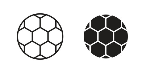 Obraz premium Football icon concept vector illustration. logotype icon designs