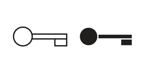 key icon concept vector illustration. logotype icon designs