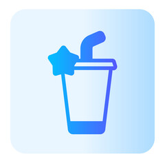 drink gradient icon