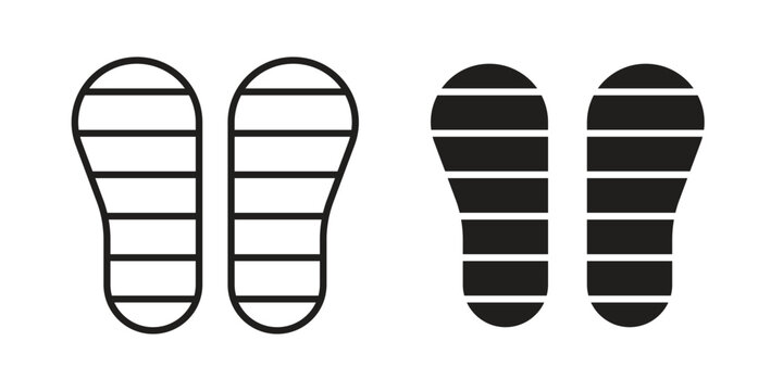 Soles icon concept vector illustration. logotype icon designs