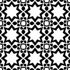  Abstract texture for fabric print, clotht,card, table cloth,tapestry, furniture, banner, cover, invitation, decoration, wrapping.Seamless repeating pattern. Black and white color.