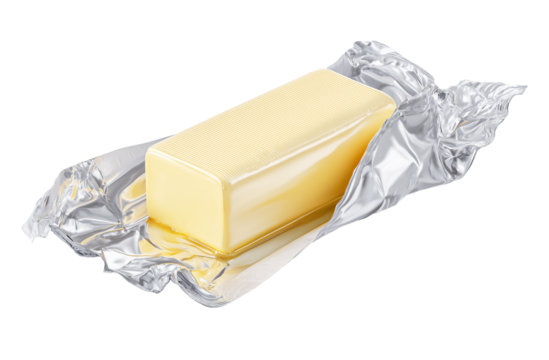 butter on a transparent background - Powered by Adobe