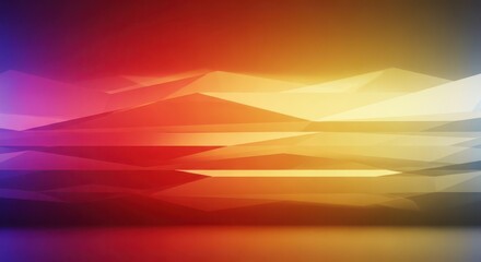 Abstract geometric background with vibrant colors and sharp edges