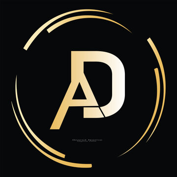 AD  Best and best quality full monogram logo design using adobe illustrator and your best choice...