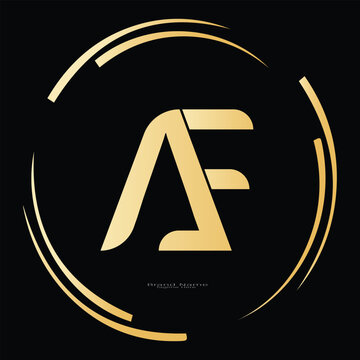 AF  Best and best quality full monogram logo design using adobe illustrator and your best choice...