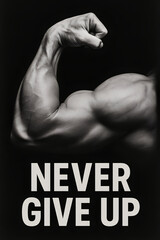 Never Give Up Poster