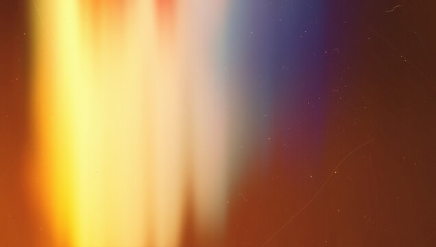 塵や傷のついたノイズのある抽象的な光の背景装飾　感光　光漏れ　ライトリーク　ほこり　テクスチャ