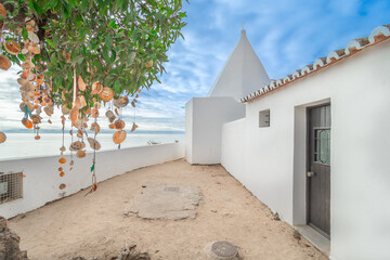 Chapelle Notre Dame du Rocher en Algarve dans le sud du Portugal.