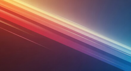 Abstract multicolored stripes background graphic with smooth gradients