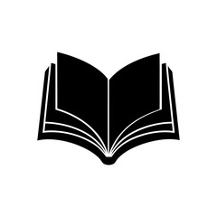 open book vector illustration