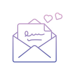 Love Letter vector icon