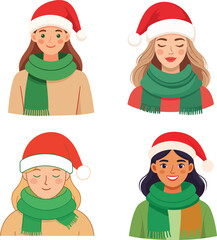 Christmas Women Characters Collection
