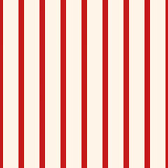 Naklejka premium Bright red and cream striped background ideal for design and decoration projects in various creative settings