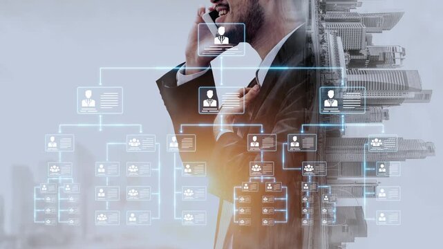 Corporate org chart and team structure show hierarchy, team, and structure for clear organization, management, and operational planning Marrow