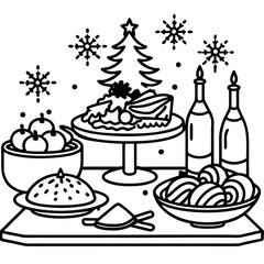 Festive Holiday Feast (