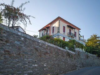 Zagora Village at Pelion Mountain, Thessaly, Greece