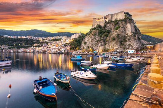 Scilla, Italy Townscape in Reggio Calabria 1431