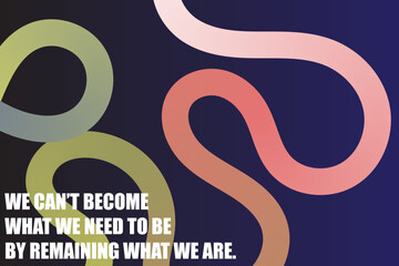 Abstract Gradient Ribbon Waves &mdash; Colorful 3D Curve Line Pattern Background. Gradient Ribbon Waves. Vector Squiggle Graphic Shapes. Abstract Color Lines Pattern.