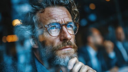 Expert woman analyzes data and shares insights during Partner Meeting in Modern Glass Meeting Room, Identifying Business Challenges and Development