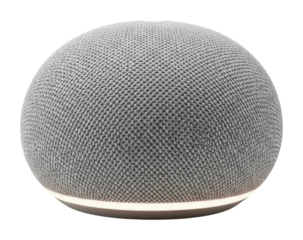 Smart speaker device home interior product design modern living isolated on transparent background