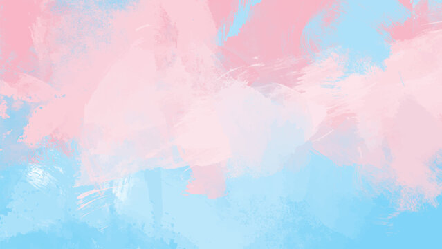 春を感じるアナログ風抽象背景素材