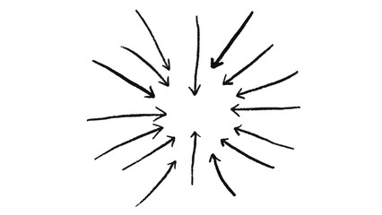 Obraz premium black arrow icon on white background. flat style. arrow icon, curved arrow sign. Vector Directional Arrow Illustration, Modern Graphic Pointer Icon, UI/UX Design Element, Simple Navigation Symbol