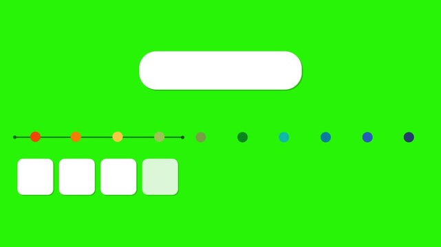 animated video of business infographics rectangle shape and multicolor label 10 steps for workflow, Motion graphics of level concept.