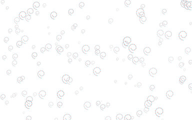 Whimsical swirls dance across a pristine transparent background, creating a playful and ethereal atmosphere, adding a touch of magic, isolated on transparent background