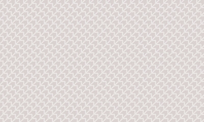 二重になった矢印マークのフレームが斜めになって並ぶモダンな格子柄