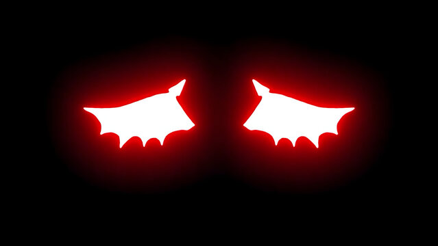 Red Neon Glow Light Bar Gaming Element