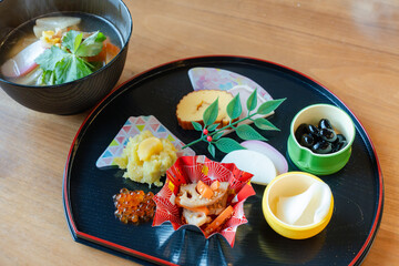 Japanese New Year meal
