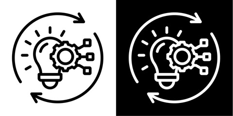 Smart Reengineering   Icon Set White Mix Style Collection