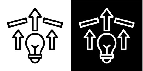 Breakthrough Growth   Icon Set White Mix Style Collection