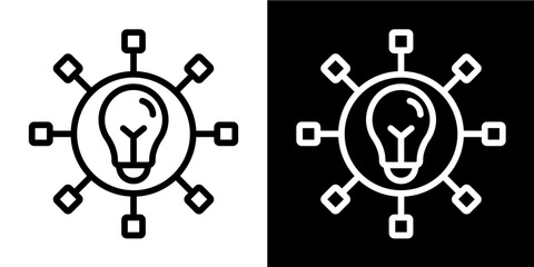 Opportunity Mapping   Icon Set White Mix Style Collection