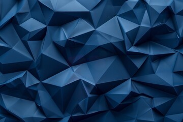 Obraz premium Abstract blue geometric background with sharp angles and textures