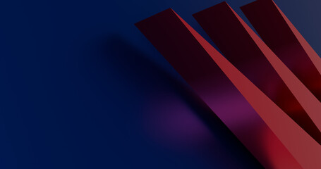 abstract 3d shape colorful background