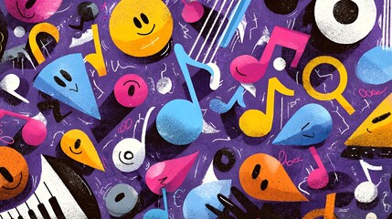 Colorful street art graffiti painting on a city wall featuring vibrant spray paint texture and urban grunge letters