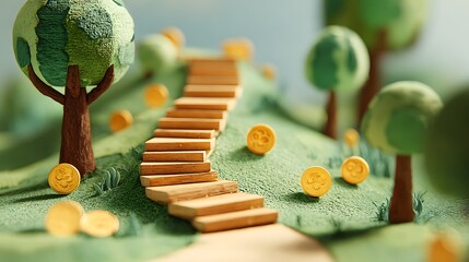 Modern laptop displaying a stock photo website's search results of people celebrating a victory