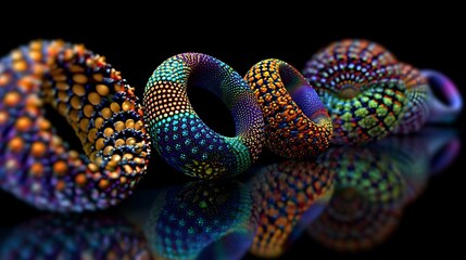 Colorful abstract retro circle pattern vector illustration for wallpaper and party decoration