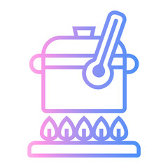 personal hygiene Line Gradient Icon