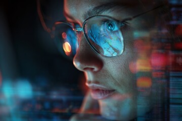 Innovative design processes in a lively studio. Market trends. The art of web design: innovation meets creativity. Trading data. Economic growth.