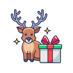 cute animal for Christmas