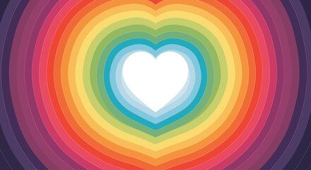 Concentric Donation Rings Poster. Giving Tuesday Vector